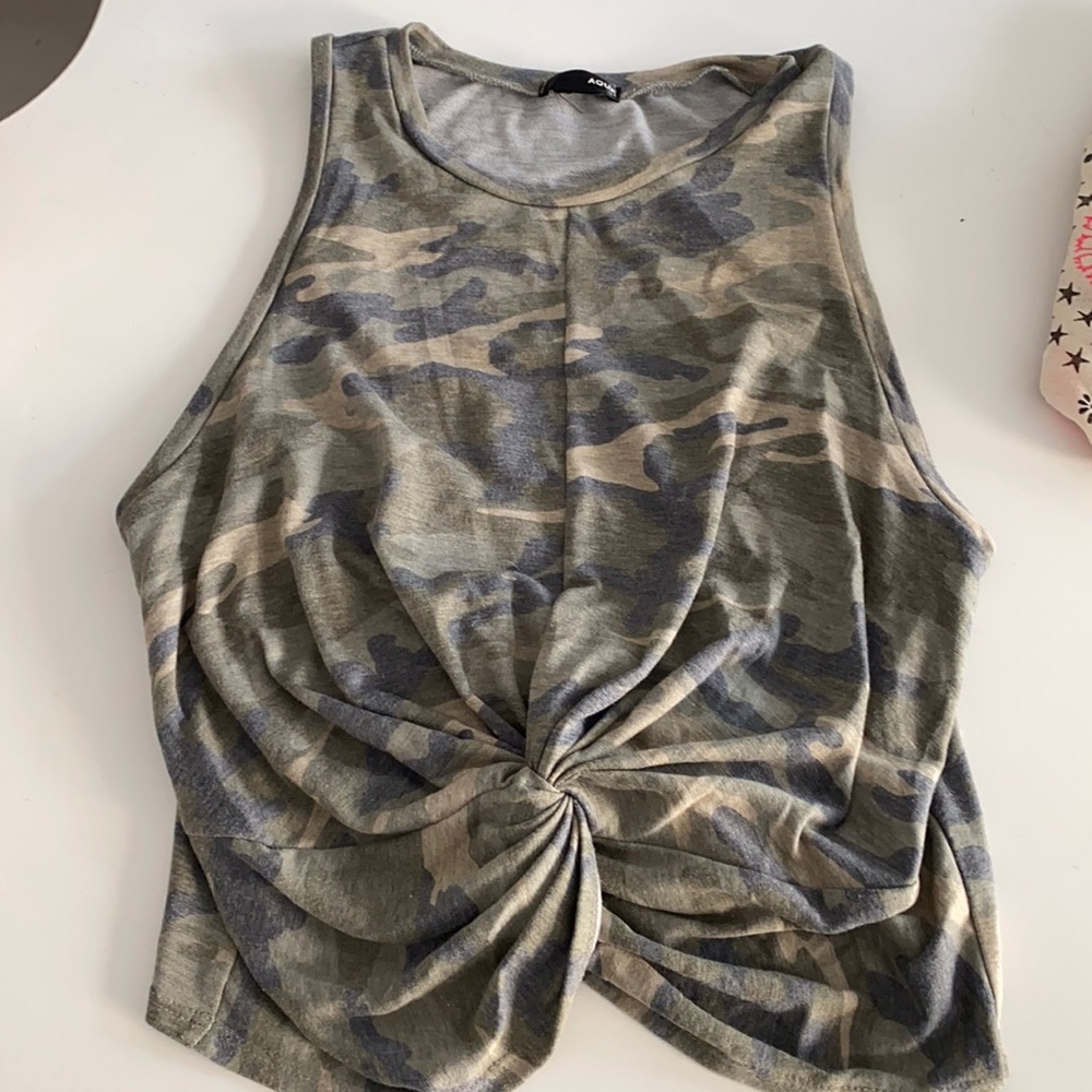 Aqua Camo shirt